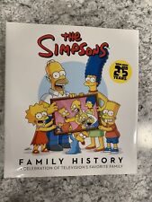 The Simpsons Family History Hard Covered Book picture