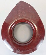 Vintage Bakelite Tesa Beiersdorf Tape Dispenser Red Made In Germany #5876 picture