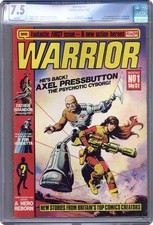 Warrior #1 CGC 7.5 1982 3776824001 1st app. Alan Moore's MarvelMan picture