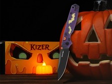 Kizer Pokiman BC Folding Pocket Knife AEB-L Blade  GIDG10 Handle Halloween Gift picture