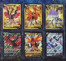 Pokemon GOLD Galarian MOLTRES ZAPDOS ARTICUNO | Brilliant Stars, Astral Radiance picture
