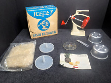 Vintage Ice Pet Handy Ice Shaver FUSO Japan Mid Century Orange COMPLETE picture