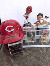 Pete Rose Cincinnati Reds 6-Piece Memorabilia Lot  Autographed Hemlet Baseball picture