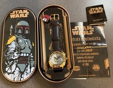Limited Edition Boba Fett 1997 Fossil Watch #1084/10000 NWT w/ COA & New Battery picture