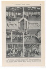 1913 Hartford Suspension Co. Pics & Caption: Interior Factory Pics - Connecticut picture