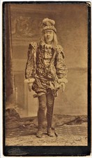 LARGE Sarony Cabinet Card Herbert Gresham as Richard III, Ford Family Collection picture