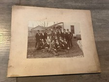 Photo of a group of men wearing Ribbons Badges picture