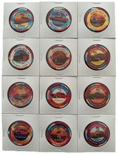 Flamingo Hilton Limited Edition 1996 “American Classic Cars” $5 Chips (12) UNC picture