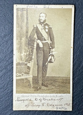 1860's CDV CARTE DE VISITE OF LEOPOLD II DUKE OF BRABANT BELGUIM, GHEMAR  USP47 picture