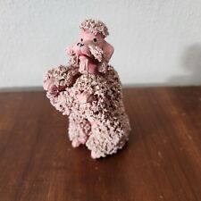 Vintage 1950s Japanese Spaghetti Poodle Pink picture