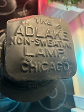 Vintage Adlake Chicago Non-Sweating Lamp 4-Way R/R Signal with Burner N.P.R.R. picture