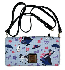 Dooney & Bourke Mary Poppins Wallet Blue Crossbody Official Disney Parks 708176 picture