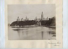 Parliament House Ottawa Canada c1880s Photo picture