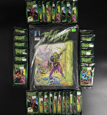 1993 Defiant Plasm Zero Second Edition Binder w/32 Booster Packs - NEW + Extras picture