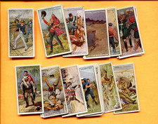 1914 JOHN PLAYER & SONS VICTORIA CROSS 25 DIFFERENT TOBACCO CARD SET GOOD picture
