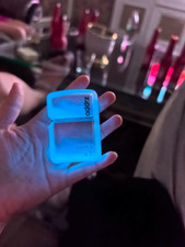Zippo Windproof Lighter - Custom Luminous Quicksand Acrylic Shell (Aftermarket) picture