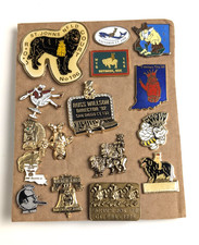Vintage Royal Order of Jesters ROJ Lot 16 Masonic Shriners Billiken Lapel Pins picture