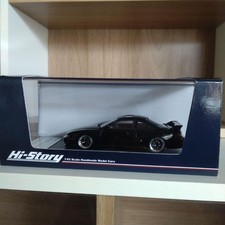 Hi-Story 1/43 Nissan Silvia K's Aero 1996 Model Car Super Black picture
