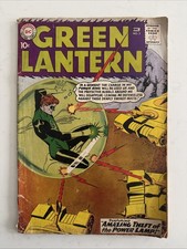 RARE Vintage GREEN LANTERN #3--1960 DC GIL KANE Silver-Age Key Comic Book picture
