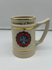 University Of Virginia VINTAGE WC Bunting Ceramic Beer Stein Mug picture