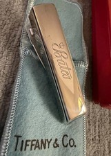 Vintage Tiffany & Co Sterling 925 Silver Stapler Germany Pouch Tested Working picture