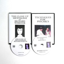 2 DVDs PSYCHIC COLD READING & CLOSE-UP MENTALISM Richard Webster Techniques for picture
