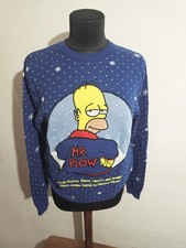Simpsons Mr. Plow Vintage Sweater - Official 20th Century Fox - NEW / DEADSTOCK picture