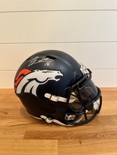 Jake “The Snake” Plummer Signed Denver Broncos Full Size Speed Replica Helmet – picture