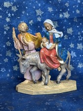 1986 Fontanini Flight into Egypt #460 Nativity Figurine w/ Holy Family. 5” Scale picture