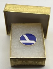 Eastern Air Lines Hockey Stick Logo Lapel Pin Cloisonné Repro Gift picture