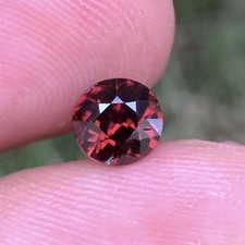1.54 CT ZIRCON BROWN PINK 100% NATURAL UNHEATED TANZANIA picture