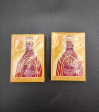 2 VTG Christian Brothers Brandy advertising playing cards recipes on Jokers NOS picture