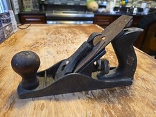 ANTIQUE FULTON WOOD PLANE MADE IN USA 9 1/4
