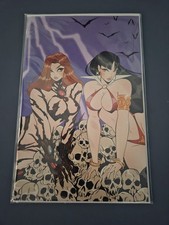 VAMPIRELLA WITCHBLADE 1 BLOODKNOTCOLLECTIVE 616 Virgin Variant C LTD 250 picture