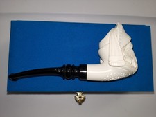 NEW High Quality Meerschaum Pipe With Box picture