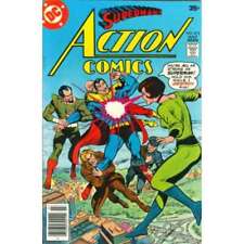 Action Comics (1938 series) #473 in Very Fine minus condition. DC comics [u. picture