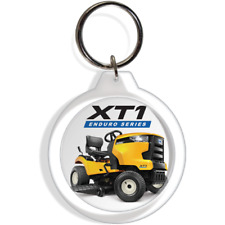Cub Cadet XT1 garden farm tractor keychain keyring Yard Lawn Mower Part Fob picture