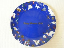 NEW KFC Kentucky Fried Chicken Christmas Plate 2018 Japan Colonel Sanders dish picture