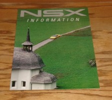 Original 1995 Honda NSX & NSX-T Deluxe Sales Brochure Japan picture