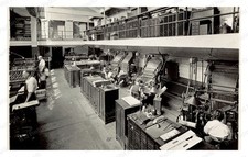 Boston Massachusetts 1926 Central Library Printing Department Standard Postcard picture