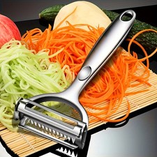 1pcs Stainless Steel Kitchen Fruit Vegetable Peeler High Quality... picture