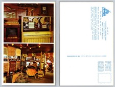 Steak Barn Restaurant Musical Interior Postcard picture