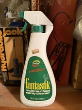 NOS Vintage 1983 Full Bottle Fantastik Spray All Purpose Cleaner Unused picture