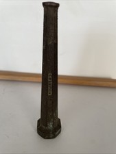 Antique 6” Brass Fire Garden Hose Nozzle Champion Los Angeles picture