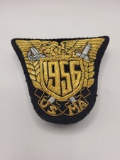 Vintage West Point USMA Class of 1956 Bullion Crest Patch Bullion Crest design picture