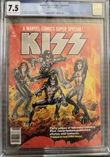 Marvel Super Special #1 (1977) CGC 7.5 (Iconic Kiss Blood Issue) π₯π₯π₯ picture