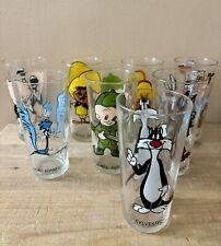 Vintage Warner Bros Looney Tunes Pepsi Collector Series Glasses 8-Piece picture