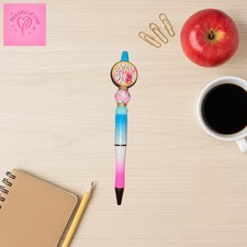 Stay Groovy Beadable Pen – Retro Vibes with a Modern Twist picture