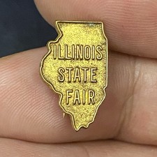 Vtg Illinois State Fair Lapel Pin Souvenir  picture