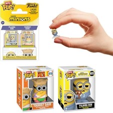 Minions Pajama Bob and Tourist Dave Funko Bitty Pop Mini 2-Pack picture